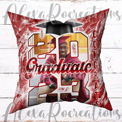 Graduation Pillow gift, PNG Sublimation templates