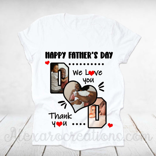 Fathers day Sublimation shirt template + Mockup