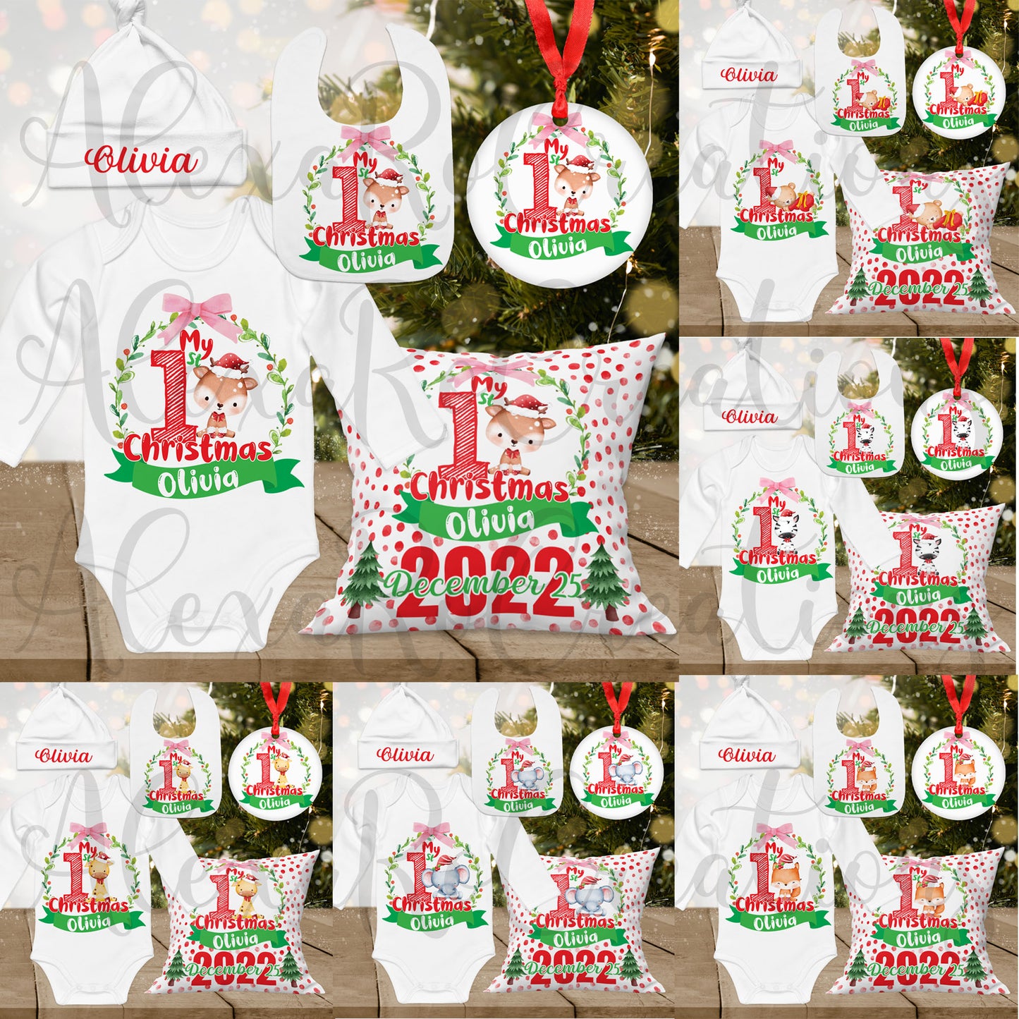 My first Christmas sublimation Bundle 16 designs PNG files + mockups