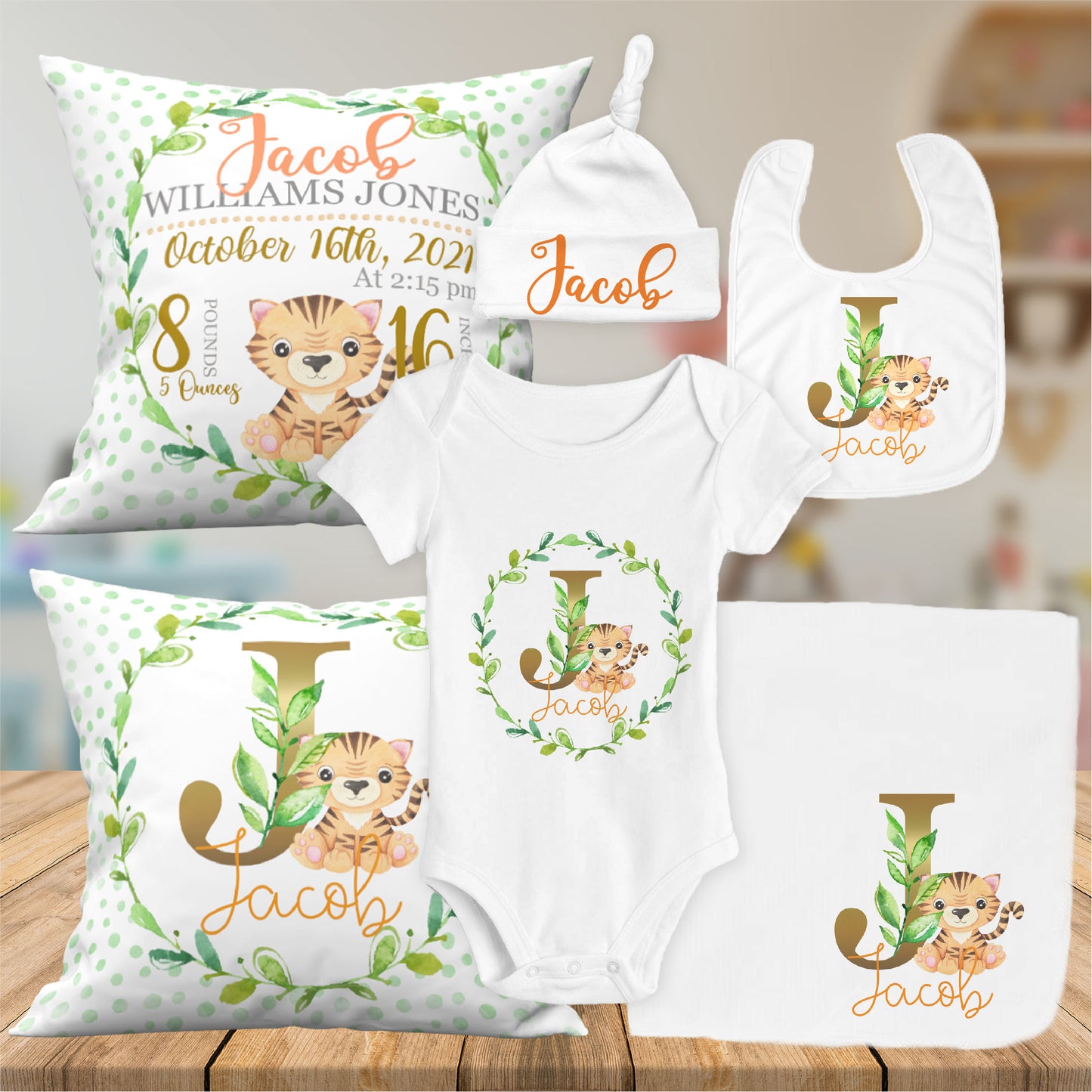 Baby gift sublimation Bundle PNG files + Mockups