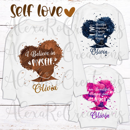 Self love quotes Sublimation bundle + Mockups